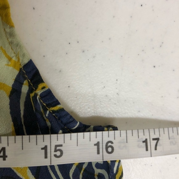 Cabi #286 Floral Silk Blend Racerback Tank Top - Picture 4 of 5